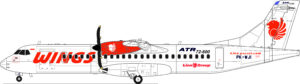 ATR-72-600 Wings Air Прозорий фюзеляж